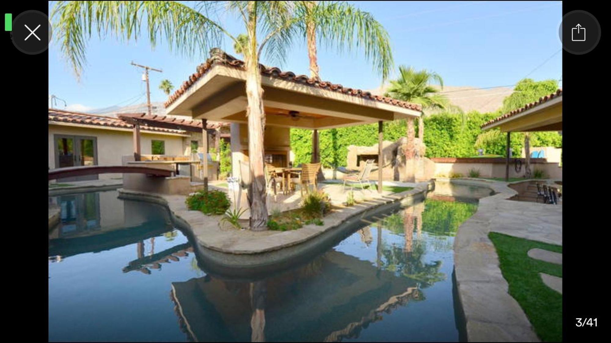 Warm Sands Villa-Moving River/Island Палм Спринг Екстериор снимка